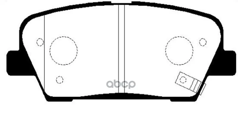 Колодки Тормозные Hyundai Santa Fe(Cm) 2.2d 09-/Kia Sorento(Xm) 09- Задние Ctr Ckkk44 Ctr арт. CKKK44