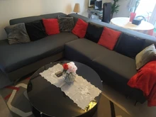 Grey Plain Color Elastic Stretch Sofa Cover Need Order 2Piece Sofa Cover If L-style fundas