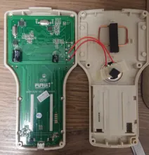 10 Frecuencia de lector de RFID escritor copiadora duplicador IC/identificación con Cable USB para Cable de 125Khz a 13,56 Mhz tarjetas pantalla LCD duplicador
