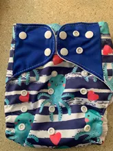 [Simfamily] 1PC reutilizable impermeable Digital impreso pañal de tela para bebé de bebé pañales para 0-3years 3-15kg bebé