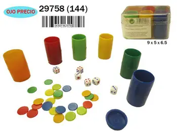 

Box Parchis 6 toy accessories