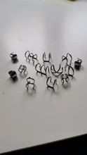 12 unids/set de oro de moda Color puños de oído hoja pendientes de Clip pendientes largos aretes pendientes para las mujeres los escaladores sin Piercing falso cartílago accesorios de aretes de regalo