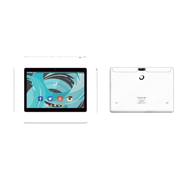 Планшет BRIGMTON BTPC-1019 1" HD quad core 16 GB 1 GB ram MICRO SD Bluetooth 4500 mAh Белый