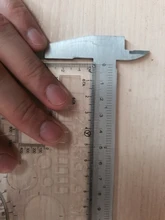 Calibrador Vernier de acero al carbono de 0-150mm, 6 , 0,02mm/0,05mm, escala láser de cuerpo grueso, herramienta de medición de forjado, herramientas de mano de construcción