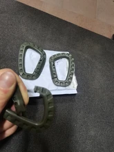 Quickdraw-mosquetón para colgar al aire libre, hebilla para la montaña, Bushcraft