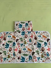 Alfombrilla para pañales de viaje para bebé, alfombrilla para cambiar pañales, portátil, plegable, lavable, compacto, impermeable, para bebés