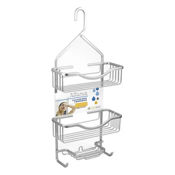 

Bath Organiser Caddy Confortime Aluminium (27,5 x 12 x 63 cm)