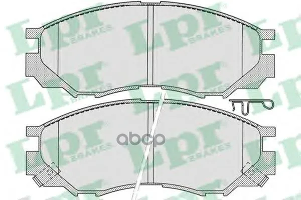 Колодки Тормозные Mitsubishi L200/L300/Space Gear 94- Передние Lpr 05p686 Lpr арт. 05P686