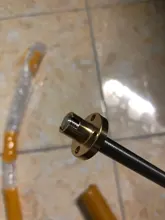 Tornillo de plomo T8, THSL-500-8D, tornillo de plomo Trapezoidal, tuerca de resorte antivaho de 8mm de longitud 200 300 400 600 700 800