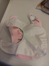 Recién Nacido bebé niño bebé bufanda impermeable, de Saliva bebé Saliva toalla babero de dibujos animados suave pelusa babero (Gamuza + PU impermeable de la capa)