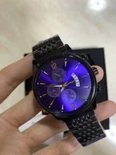 Podagar-Reloj de pulsera de cuarzo luminoso para hombre, cronógrafo de moda, resistente al agua, de lujo, informal, nuevo, 2021