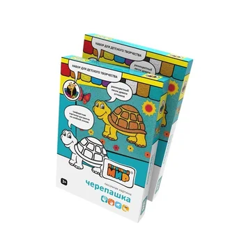 

Set for children's creativity "turtle" A4 sand world 303/KC