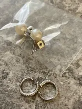 ModaOne-pendientes sencillos de circonio para mujer, aretes de Plata de Ley 925, joyería para la oreja