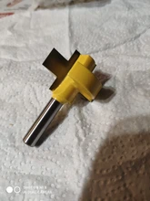 Cortador de dientes cuadrado con ranura en T, vástago de 8MM, fresa, cuchillo de tallado, brocas de enrutador para madera, herramienta para carpintería, 2 uds.
