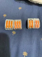 Miniconectores de cable rápido, Conector de cableado compacto Universal, bloque de terminales Push-in 2-8P LED 1/3/5/10 unids/lote 222 PCT-212-218