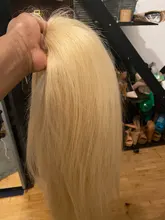 Mechones de cabello humano liso Remy brasileño con cierre, mechones de pelo negro perla rubio miel, 613 mechones, envío gratis