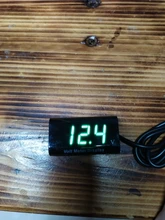 DC 8V-18V 0,56 pulgadas LED Digital voltímetro a prueba de agua Detector de prueba de voltaje medidor de voltaje para motocicletas batería de automóvil