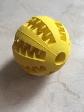 Juguete para perros interactivo pelotas de goma mascota perro gato juguetes masticables para cachorros bola dientes masticar juguetes de bolas de Limpieza de dientes comida