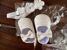 Ma & Baby-zapatos de lazo de piel sintética para recién nacidos, calzado de princesa para fiesta de cumpleaños, zapatos de cuna blandos, 0 a 18 meses