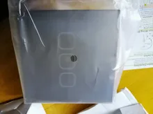 EsooLi-Interruptor táctil de cristal para la pared, inalámbrico, con control de voz, material retardante de fuego, compatible con app Tuya y Smart Life, apto para la Unión Europea y Reino Unido