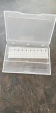 Caja de almacenamiento de brocas de acrílico, recipiente de exhibición de soportes vacíos, cortador de carcasas de uñas para fresadora, accesorios de manicura, BE867