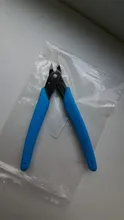 1 Uds azul de lado cizalla cortadora Clipper de cordón Alicates para alambre de joyería herramientas de alicates, herramientas y equipo