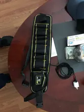 Bolsa de herramientas multifunción, cinturón, organizador de herramientas de electricista