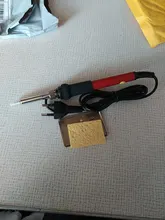 Iron-Tips Repair-Tools Soldering-Iron-Stand-Cleaner Welding-Gun Temperature Adjustable