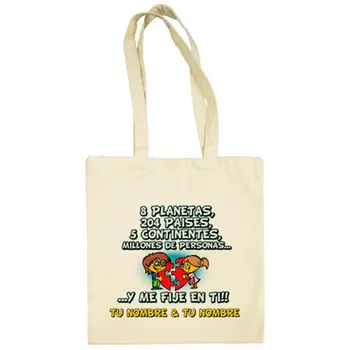 

Cloth bag phrase Valentine I noticed you customizable with name