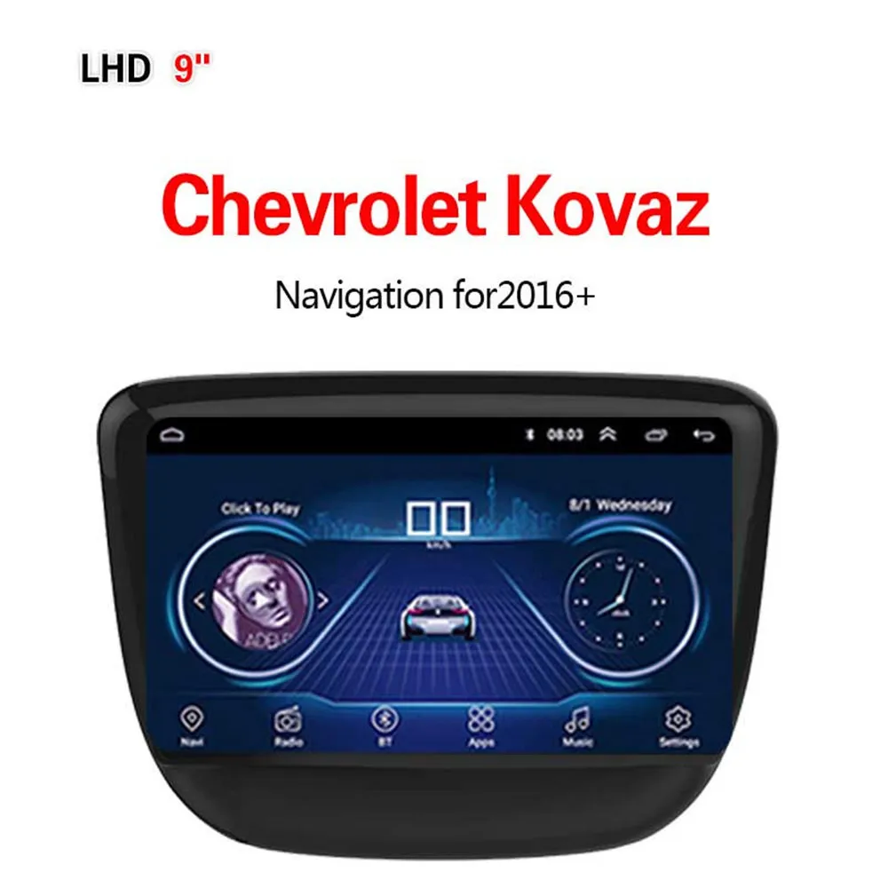 WIFI 1G16G Lionet gps навигация для автомобиля Chevrolet Kovaz+ 9 дюймов LC1016X - Display Size: WIFI 1G16G
