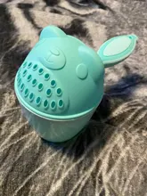 Taza de champú de dibujos animados para niños, cuchara para bebé, ducha, baño, agua, cabezal de natación, botella de riego, vaso de champú para el pelo, 1 ud.