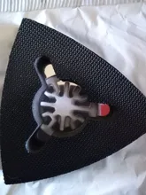 NEWONE-herramienta oscilante, papel de arena + dedo/triángulo, almohadilla de lijado para Fein Dremel, herramienta eléctrica, gancho y bucle de papel de lija abrasivo