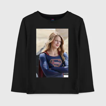 

Children's longsleeve cotton Supergirl