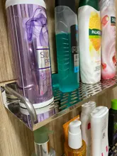 Stainless Steel Kitchen Bathroom Shelf Wall-mounted Storage Rack Single Layer