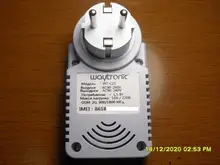 Enchufe de la UE, enchufe inteligente GSM, inglés, ruso, SMS, Control remoto, temporizador, controlador de temperatura con Sensor, enchufe de toma de corriente