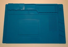 Alfombrilla de Trabajo de Reparacion de Telefonos Moviles Aislamiento Térmico de Protección Anticalor para Estación de Soldadura BGA