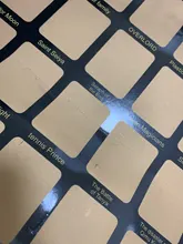 Decoración de la parte superior del hogar, póster de Anime rascador, lista de cubo de Anime, iconos artísticos prémium, gran regalo para los fanáticos del Anime, 100