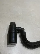 Basin Sink Drain-Pipe Underfloor Pop-Up Anti-Blocking P-Type 1pc