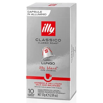 

Classic Lungo Illy®10 Nespresso compatible coffee capsules®