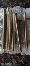 Knobs Handles Cabinet Door Pull-Diameter T-Bar Gold Kitchen Stainless-Steel KAK 10mm