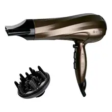Фен VITEK VT-2298(BN)(Мощность 2400 Вт, 2 насадки, 6 режимов, 2 температуры, 3 скорости, ионизация