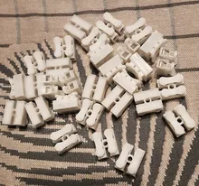 Conectores de Cable de bloqueo de empalme rápido CH2, terminales de Cable eléctrico de 2 pines, 20x17,5x13,5mm para una fácil Unión segura en cables, 30 Uds.