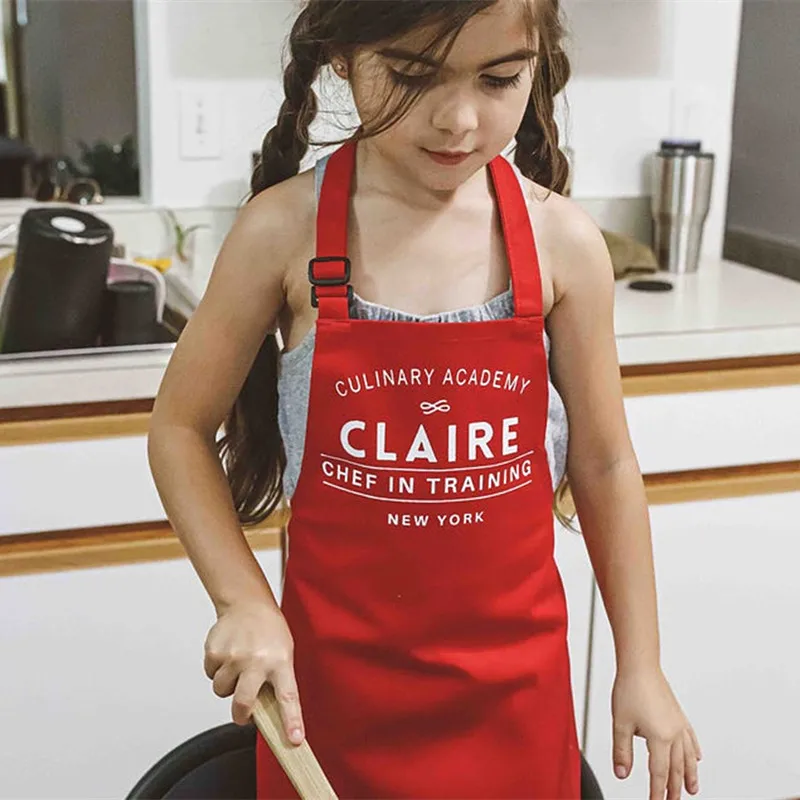 Personalised Family Apron,Custom Culinary Academy Chef in Training Apron  for Men,Kids,Woman Baking Apron, Birthday Kitchen Gifts - AliExpress