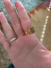 925 plata esterlina anillo abierto anillos para las mujeres INS nicho Irregular ola de arena superficie de fideos Original cumpleaños fiesta regalo