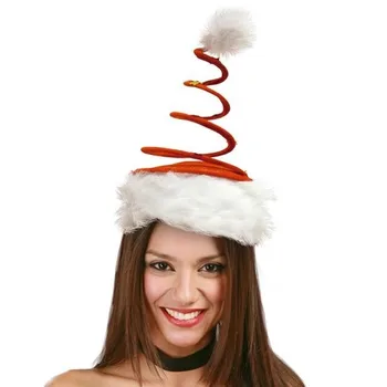 

Spiral Santa hat for birthday party decoration, communes, anniversaries, children