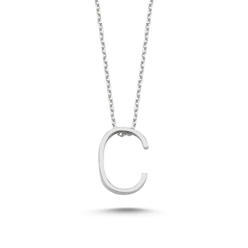 

Merve Gümüş'ten 925 Sterling-C-Letter Ghost Pendant