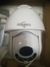 Hiseeu 1080P inalámbrica domo PTZ Cámara cámara IP WiFi al aire libre de dos vías de Audio Video de seguridad CCTV red cámara de vigilancia P2P
