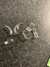 Anillo de silicona Invisible de 8 tamaños, anillo regulador de tamaño, almohadilla de ajuste, artefacto pequeño, reductor, Sizer de anillo compatible con cualquier anillo