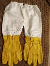 Beekeeping-Gloves Apiculture Anti-Bee-Anti-Sting for Professional 1-Pair Sheepskin