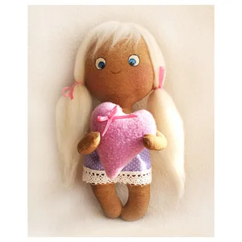 

Set for making textile toy vanilla 007